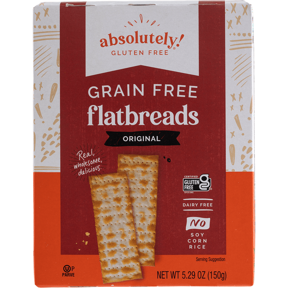 Absolutely Gluten Free Flatbread Original, 5.29 Oz