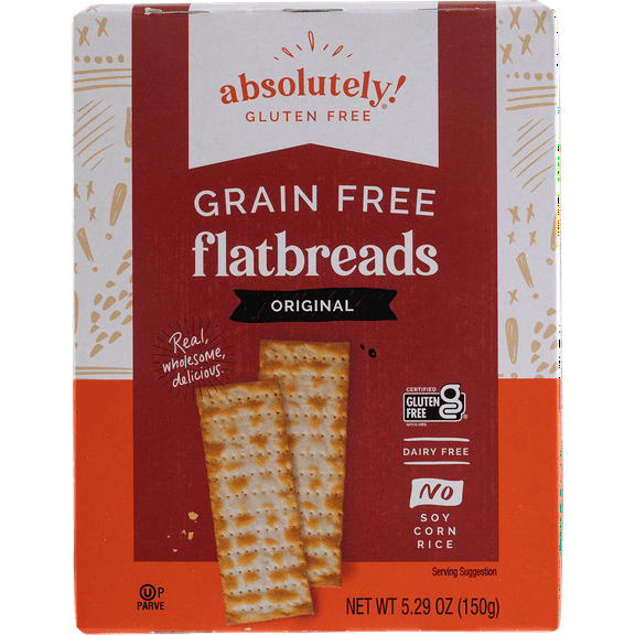 Absolutely Gluten Free Flatbread Original, 5.29oz