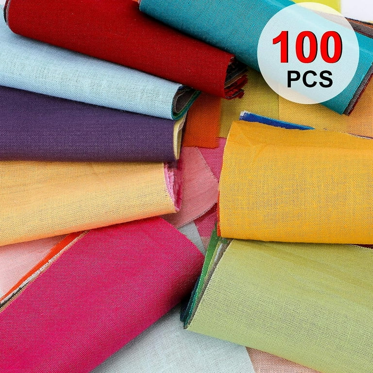 Sale! Premium Quilt Weight 185 GSM Solid Color Cotton Fabric buy Bundle for Patchwork / Quilting