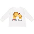 thumbnail image 3 of Inktastic I Love My Poppy Grandpa Boys or Girls Long Sleeve Toddler T-Shirt, 3 of 5