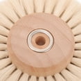 thumbnail image 2 of 1Pack Round Polishing Brush For Sanding With Durable Wooden Core Design In Home Use, 2 of 9