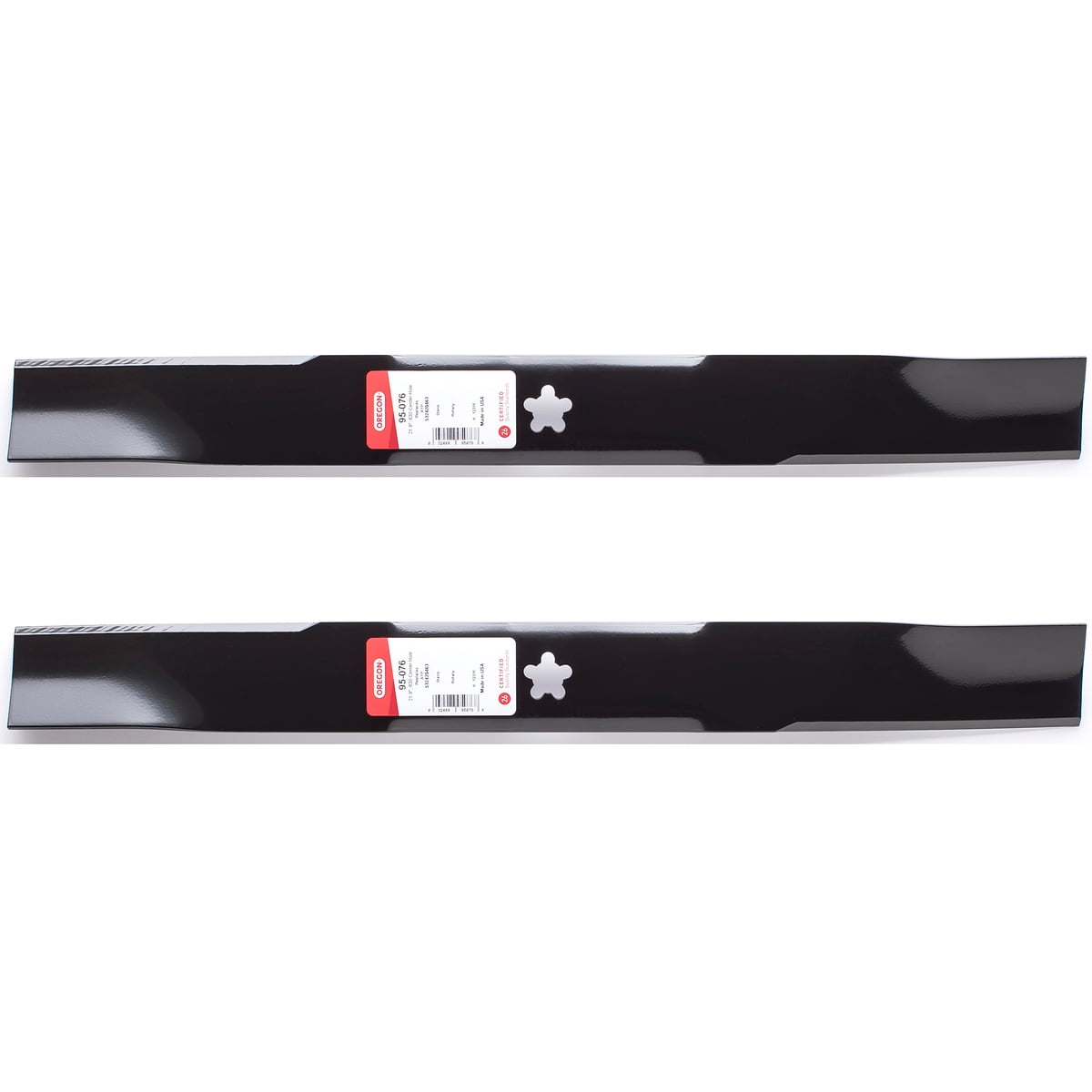 2PK Oregon 95-076 Walk Behind Blades for 22' Craftsman 402463, 421825, 580244001