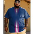thumbnail image 2 of playera grande y alto para hombre big and tall men t shirt camisas playeras manga corta 7XL 3DTS11002, 2 of 7