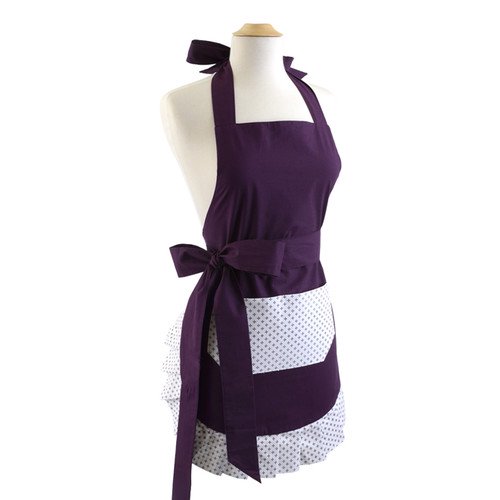 Flirty Aprons Original Paris Plum Women's Apron