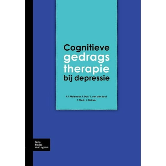 Cognitieve Gedragstherapie Bij Depressie, (Paperback)