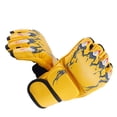 thumbnail image 4 of Gants de Boxe Demi-Doigt Gants de Kickboxing Demi-Doigt avec Bracelet Réglable pour Hommes Femmes Style Griffe de Tigre Jaune, Demi-Doigt Gants de Boxe Demi-Doigt pour Femmes, 4 of 5