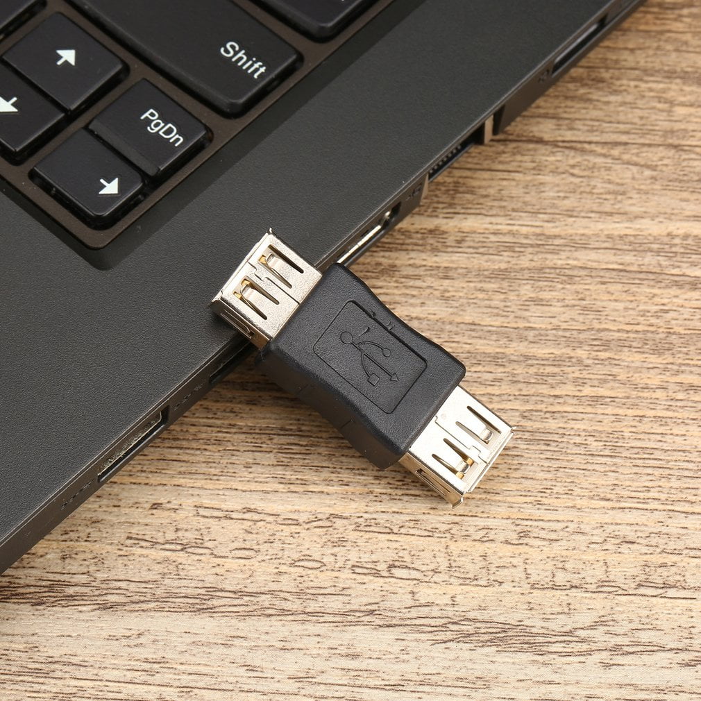 USB A Female to USB A Female Coupler Adapter USB 2.0 Type A Female to Female Coupler USB Adapter Connector to F//F Converter Application in Lighting