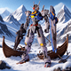 thumbnail image 5 of Gundam Model Big Class HG Assembly Intelligent Toy Mech Handheld Assembly Toy Height of About 15 centimeters（Demon God Hero Legend Dragon God Pill MG）, 5 of 5