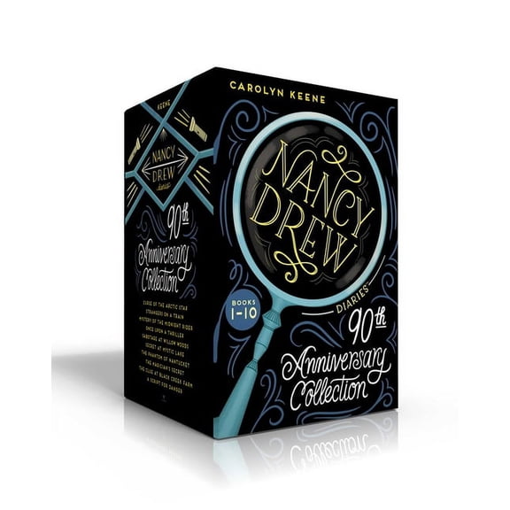 Nancy Drew Diaries Nancy Drew Diaries 90th Anniversary Collection (Boxed Set): Curse of the Arctic Star; Strangers on a Train; Mystery of t, (Paperback)