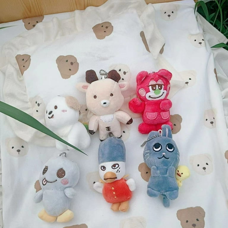 10cm Kpop Idol RIIZE Plush Doll Keyring Stuffed Animal Dolls Bag