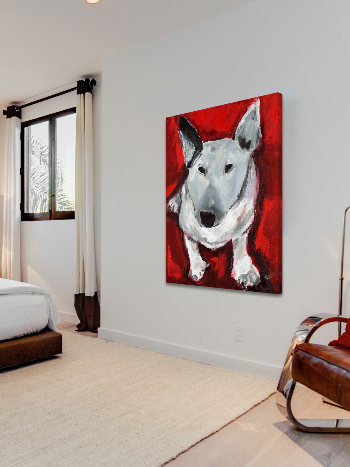 Marmont Hill "T-DoG" by Tori Campisi Painting Print on Canvas
