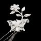 thumbnail image 4 of chino Cosplay Drama Pinza de pelo Borla Flor de Blanco Sunnimix Palo chino antiguo, 4 of 7