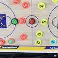 thumbnail image 4 of Tablero de entrenamiento de baloncesto, portapapeles para entrenadores, Kit de tablero magnético táctico con borrado en seco, rotulador y bolsa con cremallera, 4 of 5