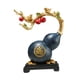 thumbnail image 3 of Estatua de calabaza china, centro de mesa, decoración de mesa, artesanía fina, escritorio Azul, 3 of 9