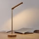 thumbnail image 5 of Lámpara De Escritorio Nórdica Lámpara De Mesa De Madera Lámpara De Escritorio Giratoria De 360 ​​​​Grados Con Atenuación Suave Batería De 1000 Mah Para Dormitorio Sala De Estar Estudio Vogacara HA017042-00, 5 of 6