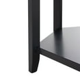 thumbnail image 6 of SAFAVIEH Connor Geometric Hexagon End Table w/ Shelf, Charcoal Grey, 6 of 8