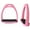 Light Pink, variant on Horse Saddle English 4-1/2" Wide Composite Lightweight Stirrups Green 51113GR