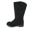 thumbnail image 3 of Little Girl's Zip up Riding Boots Fringe Accent, Black 1 Little Kids, 3 of 3