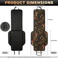 thumbnail image 7 of Xixirimido Celestial Mushroom Universal Car Seat Covers for Front Seats, Quilted Car Seat Protector, Non-Slip, Airbag-safe, Universal Fit for Most Vehicles, Car Interior Decor, Machine Washable, 7 of 7