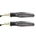 thumbnail image 1 of 2x Luz intermitente de de flujo universal: luz diurna de la motocicleta Luces Luces de 12V para ATV UTV Dirt Bike kusrkot Intermitentes de motocicleta 12V, 1 of 8