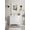 Bright White, variant on James Martin Vanities 527-V36-BW-3WZ Palisades 36" Free Standing Single Basin Vanity Set -