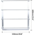 thumbnail image 5 of MONIPA 4 Rods Wire Spool Rack Wire/Cable Dispenser Ribbon Display Storage, Metal Thread Holder Rack Thread Organizer & Bobbin Holder Embroidery Thread, Home, Flower Shop, 5 of 7