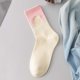 thumbnail image 1 of Calcetines de mujer hasta media pantorrilla, transpirables, cómodos y cálidos, de algodón, unisex., 1 of 3