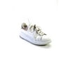 Pre-owned|Alexander McQueen Womens Leather Metallic Platform Sneakers White Size 39 9