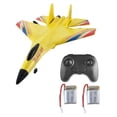 thumbnail image 2 of Control remoto Avión RC Modelo de alta velocidad Espuma Incorporado Gyro Ala fija Planeador para adultos Principiantes, Rojo 2 Baterías Amarillo 2 Baterías, 2 of 9