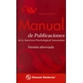thumbnail image 1 of MANUAL DE PUBLICACIONES DE LA APA 2010: VERSION ABREVIADA EL MANUAL MODERNO ASOCIACION AMERICANA DE PSICOLOGIA, 1 of 1