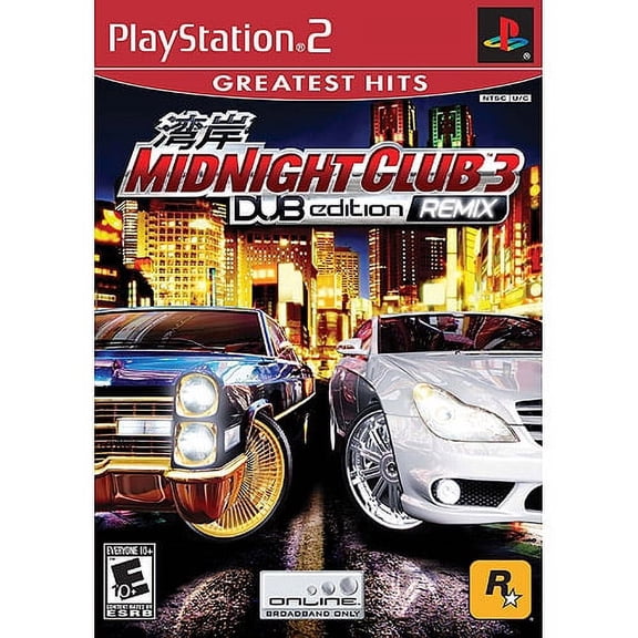 Midnight Club 3: DUB Edition Remix PS2
