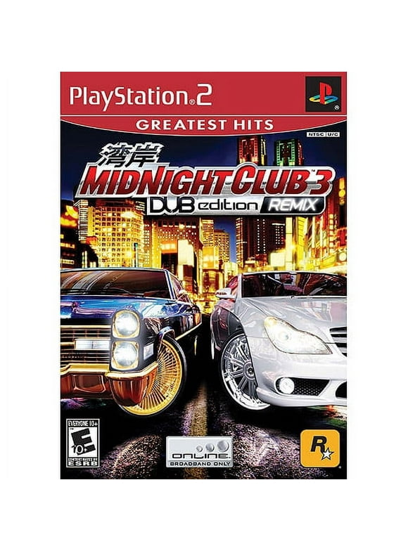 Rockstar Games Midnight Club 3 Dub Edition Remix (Sony PlayStation 2)