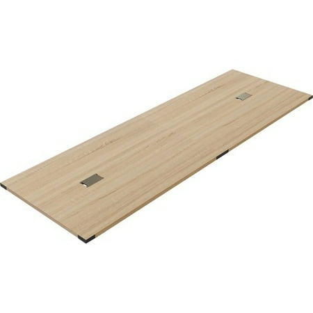 UPC: 0198860784083 | Safco Mirella 12  Table Sand Dune Tabletop 12 ft x 47.5 1.6  Table Top – Material: Particleboard – Finish: Sand Dune  Laminate