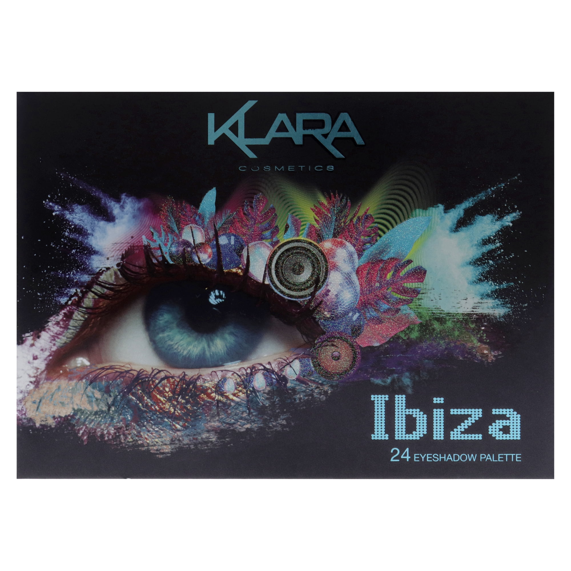 Klara 24 Eyeshadow Palette - Ibiza , 1.68 oz Eye Shadow