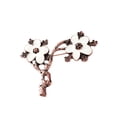 thumbnail image 1 of Plum Blossom Safety Broche Esmalte Rhinestones Brillante Exquisito Moda Moda Hacimiento Día de San Valentín Broches para mujer Joyería Regalo AweSitey AP004717-00, 1 of 7