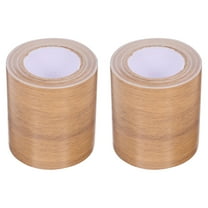 HEMOTON 2 Rolls PVC Skirting Boards for Homeowners Outdoor Use Decorative Skirting Sticker 196.50X1.97X0.004In