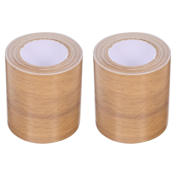 HEMOTON 2 Rolls PVC Skirting Boards for Homeowners Outdoor Use Decorative Skirting Sticker 196.50X1.97X0.004In