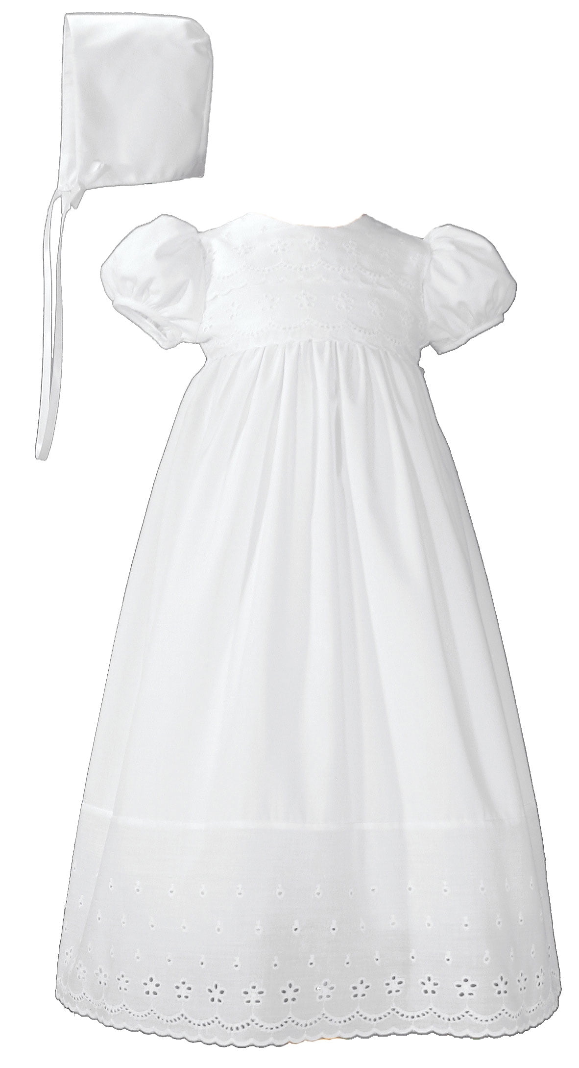 off white baptism dress