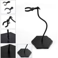thumbnail image 4 of Figure Stand (Snake-Like Flexible Metal Hose) Action Assembly Action Figure Display Holder Base Black Model Support Stand Action Figure Display for 1/6 1/9 1/12 Scale, 4 of 7