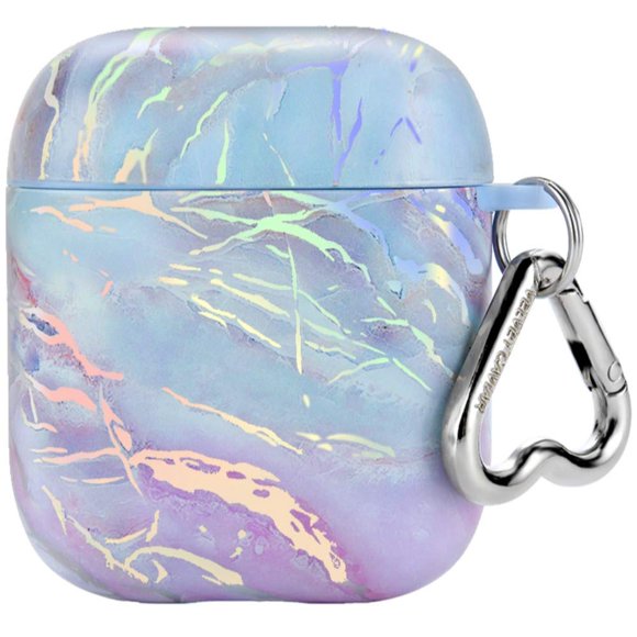 Funda Velvet Caviar para AirPods 1 y 2 Generacion Rigida con Llavero