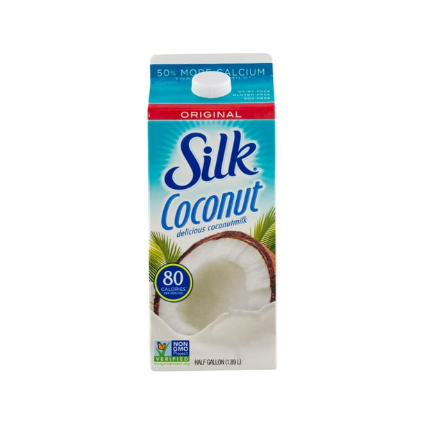 (6 Pack)Silk Coconut Milk, Original, 64 Oz