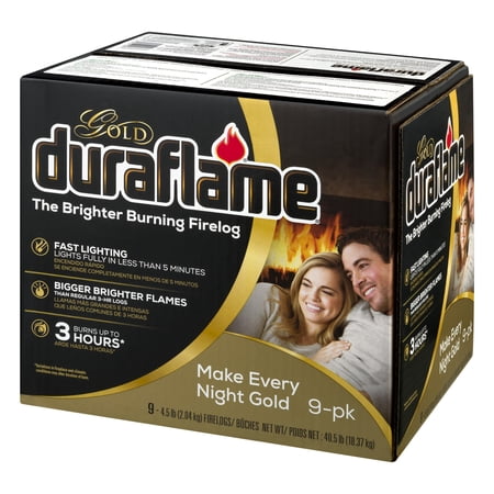 DURAFLAME GOLD FIRELOG (9 PACK)