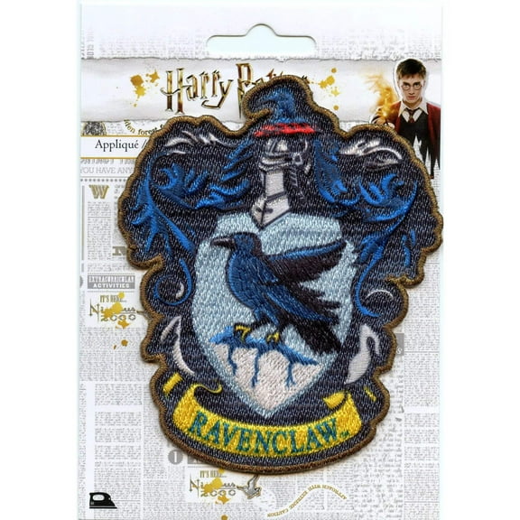 Harry Potter Ravenclaw Crest Sublimated Embroidered Iron On Patch