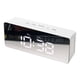 thumbnail image 5 of Reloj despertador Digital LED Scienceny Con función de repetición de alarma 12H 24H termómetro interior color blanco, 5 of 6