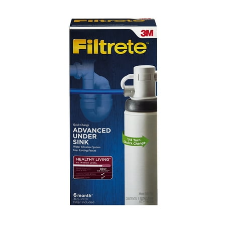 3M Filtrete Under-Sink Advanced Water Filtration (Best Under Sink Water Filtration System Reviews)