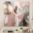 thumbnail image 2 of Designart "Whispers in Marble An Abstract Tale V" Abstract Marble Metal Art Print, 2 of 5