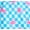 Blue Bob, variant on Boys Checkerboard Flamingo Polo Shirt, Sizes XS(4-5)-XL(14-16)