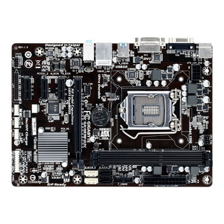 Ultra Durable 4 Plus 8 GA-H81M-D3V (rev. 1.0) Desktop Motherboard