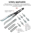 thumbnail image 3 of 11pcs Auto Valves Stem Seal Pince Valves Stem Seeting Tool Remover et Installateur Pinces Set Valves Huile Seal Tools Kit Auto Valves Extraction Pinces Valves Ressort Pinces Kit Outil, 3 of 5