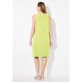 thumbnail image 4 of Catherines Women's Plus Size Anywear Pucker Cotton Shirt Dress, 4 of 5